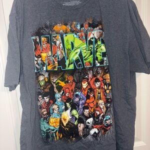 Marvel Charcoal Gray T-Shirt